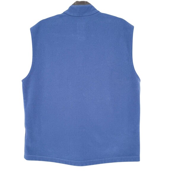 Vintage Nike ACG Vest Women’s XL Blue Therma-Fit Fleece 2-Way Zip Pockets 90s - Picture 7 of 10